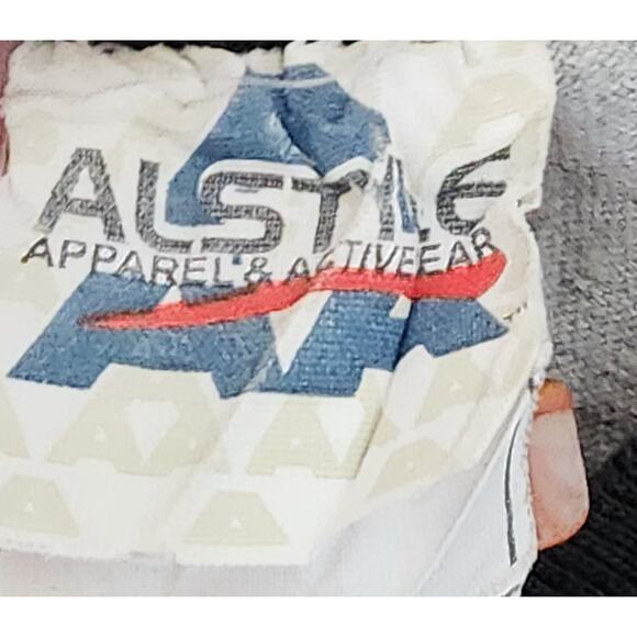 Alstyle Black Gray Cali Graphic Print T Shirt Large 3/4 Raglan Sleeves Soft - Picture 4 of 5